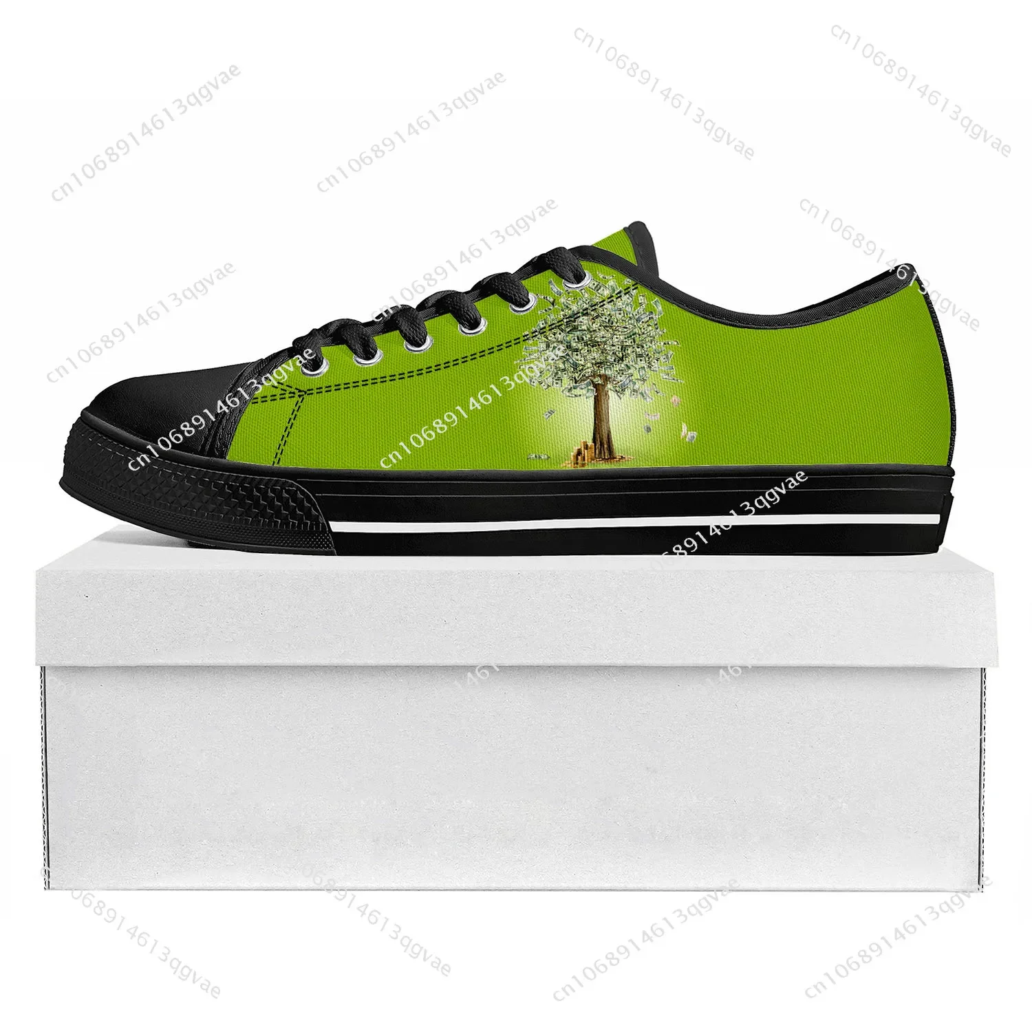 Shoe Tree - Dolar Yeşil Ağaç Düşük Top Yüksek