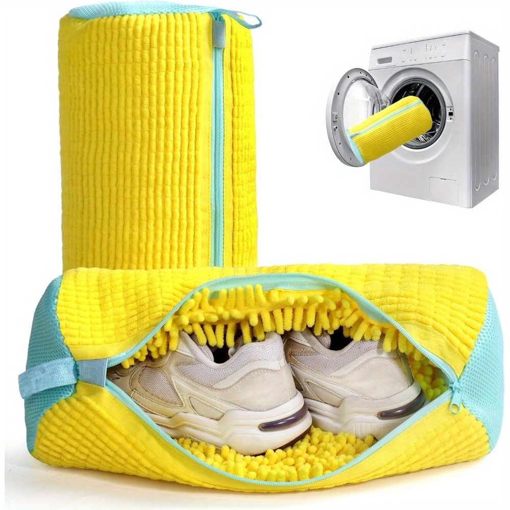 Sneaker Protector - Çamaşır Makinesi İçin Ayakkabı Yıkama Torbası,